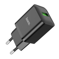  Lādētājs Hoco N26 USB-A Quick Charge 3.0 18W black 
